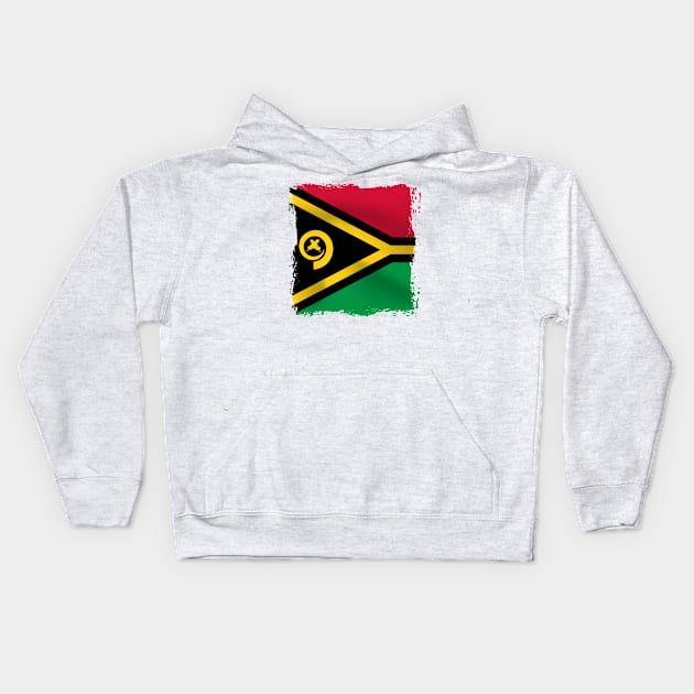 Vanuatu artwork Kids Hoodie by SASTRAVILA